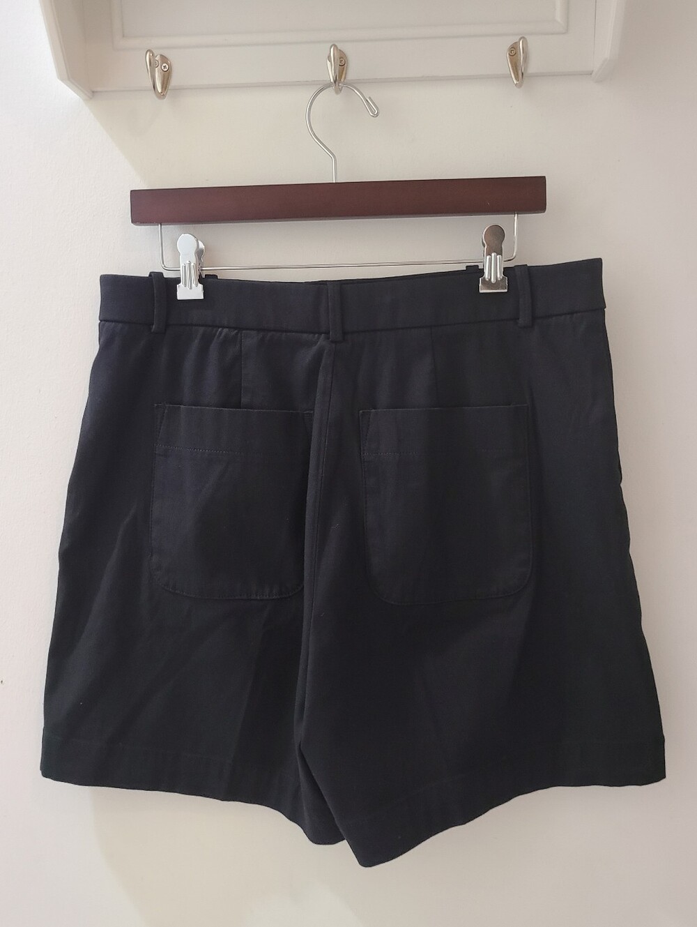 Spanx SPANXsupersmooth Stretch Twill Shorts Black Sz XL NWT - Picture 6 of 15